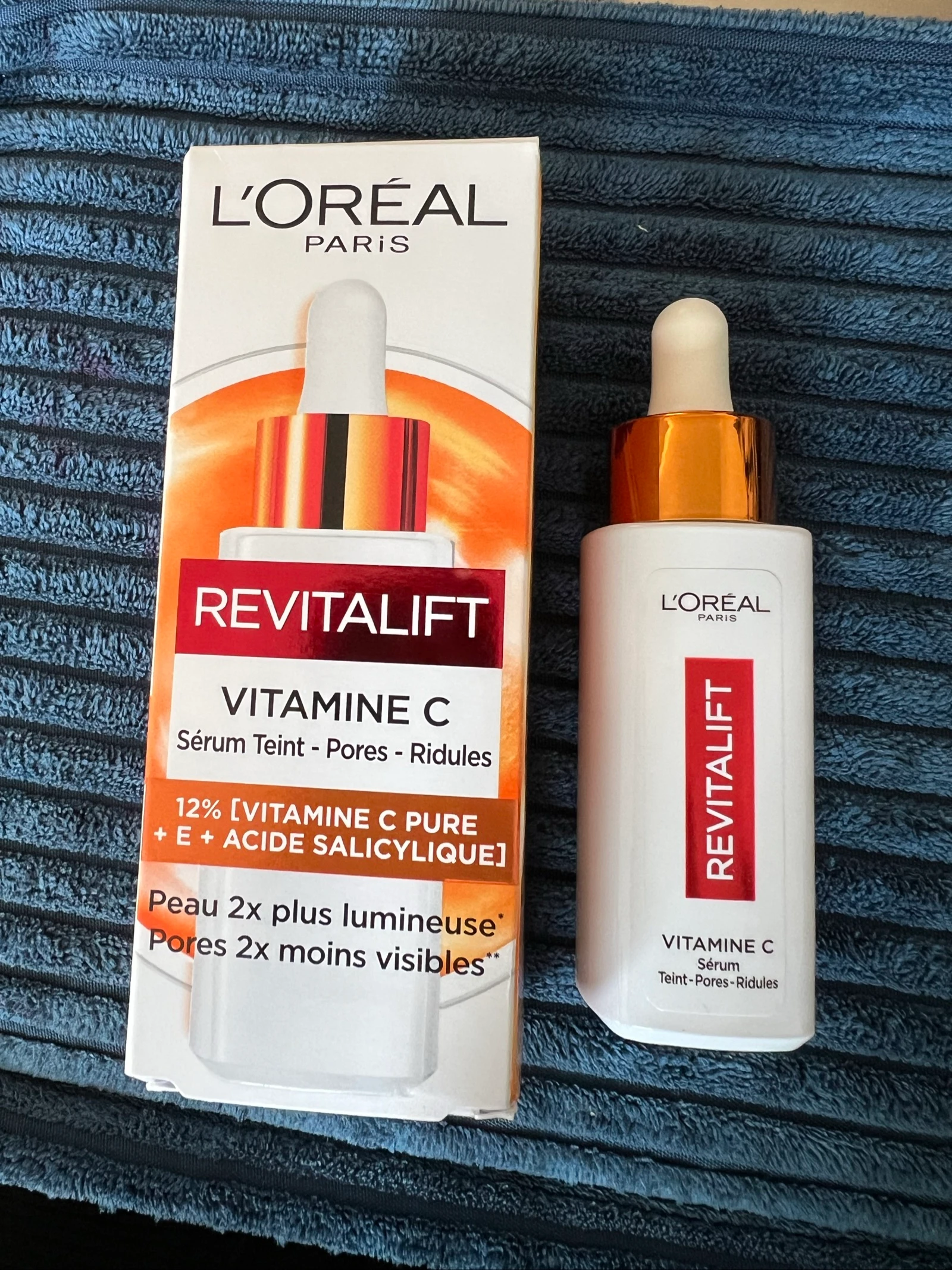 L’Oréal révitalift vitamine C sérum teint 